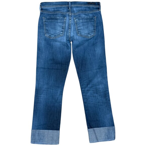 EUC Women's CITIZENS OF HUMANITY Dani Cropped Straight Leg Jeans | Size 27 - Picture 3 of 10
